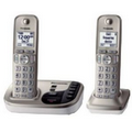 Panasonic  2 Handset Expandable Cordless Phone w/Talking Caller ID